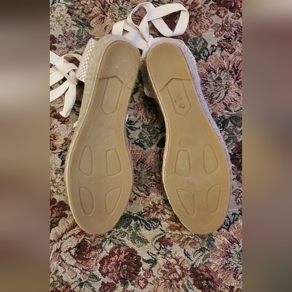 Gaimo roundy wedge espadrille sandle - Picture 4 of 5